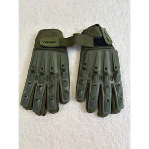 Valken Tactical Paintball Gloves Olive Drab Green Armored Full Finger Medium